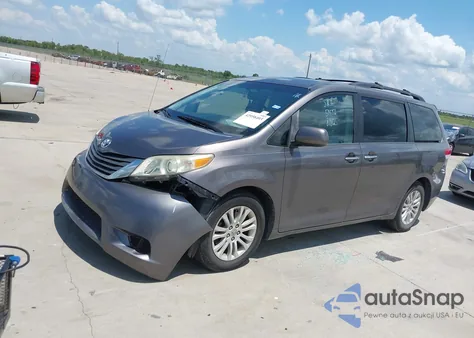 2012 Toyota Sienna Xle V6 8 Passenger из США, поврежденный, VIN 5TDYK3DCXCS263181